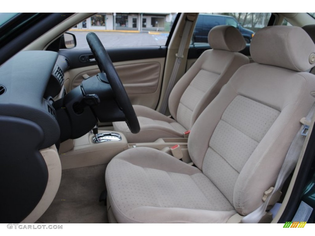 2001 Passat GLS Sedan - Pine Green Metallic / Beige photo #11