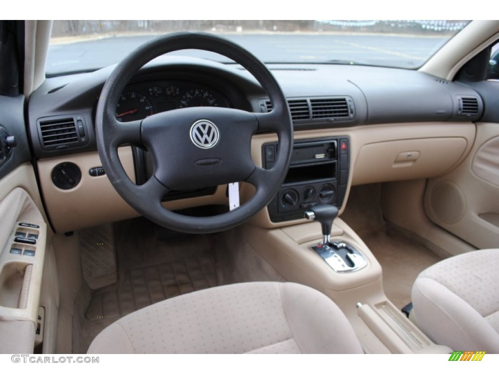 2001 Passat GLS Sedan - Pine Green Metallic / Beige photo #13