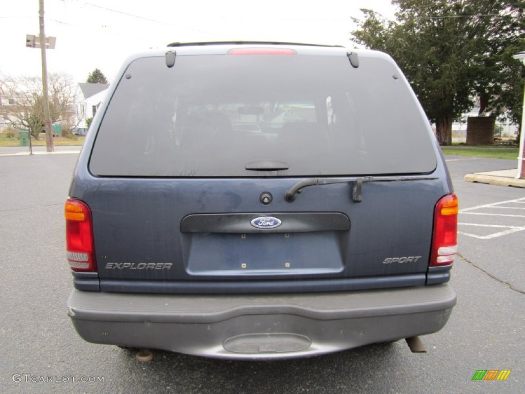 2000 Explorer Sport 4x4 - Medium Wedgewood Blue Metallic / Medium Graphite photo #6