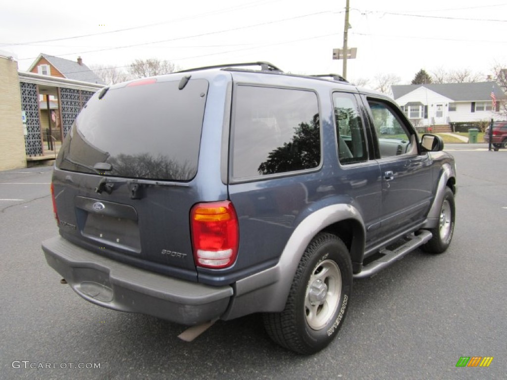 2000 Explorer Sport 4x4 - Medium Wedgewood Blue Metallic / Medium Graphite photo #7