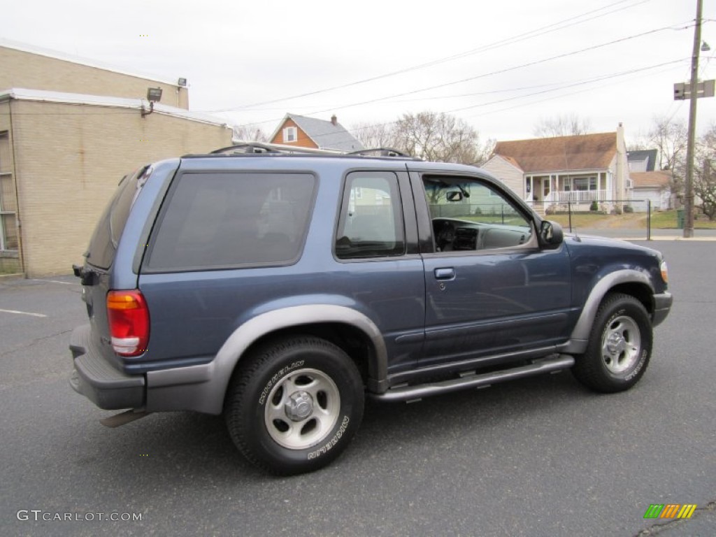 2000 Explorer Sport 4x4 - Medium Wedgewood Blue Metallic / Medium Graphite photo #8