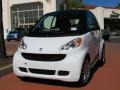 Crystal White 2012 Smart fortwo passion cabriolet
