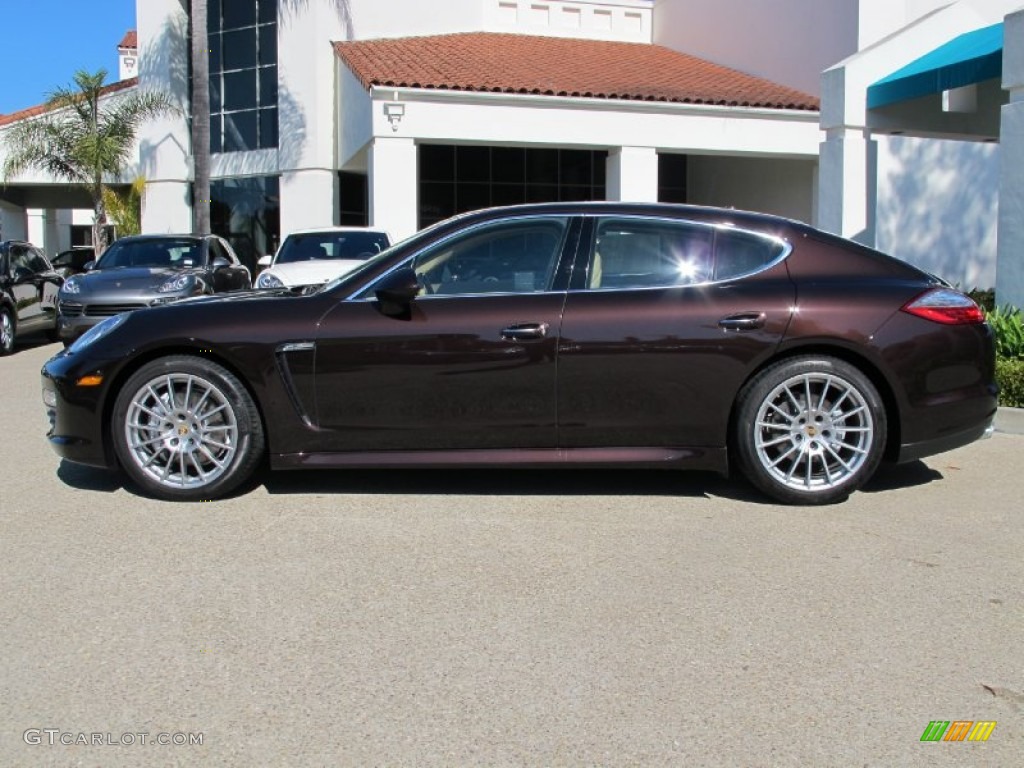 Mahogany Metallic 2012 Porsche Panamera S Exterior Photo #60986977