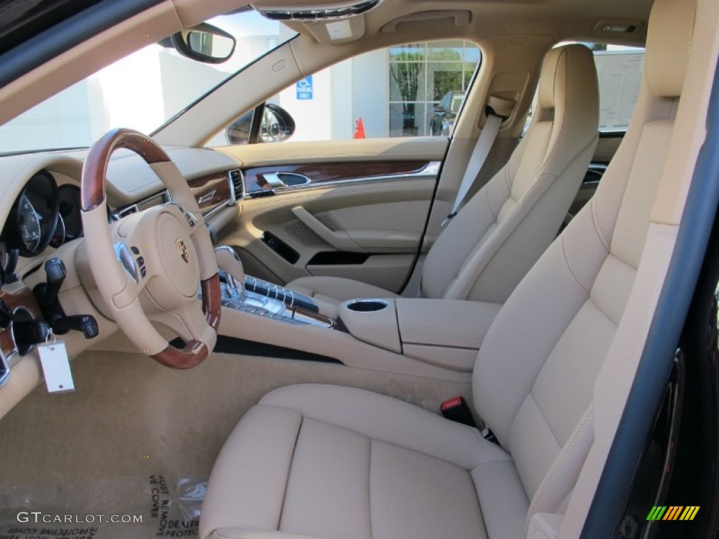 Luxor Beige Interior 2012 Porsche Panamera S Photo #60987013