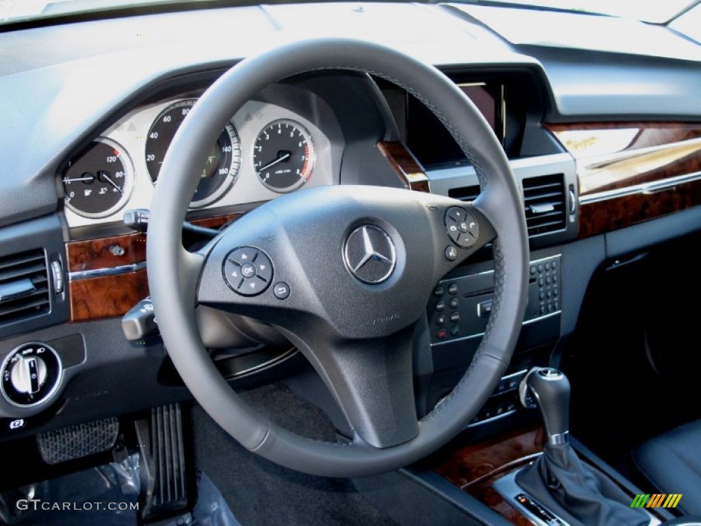 2012 Mercedes-Benz GLK 350 Black Dashboard Photo #60987327