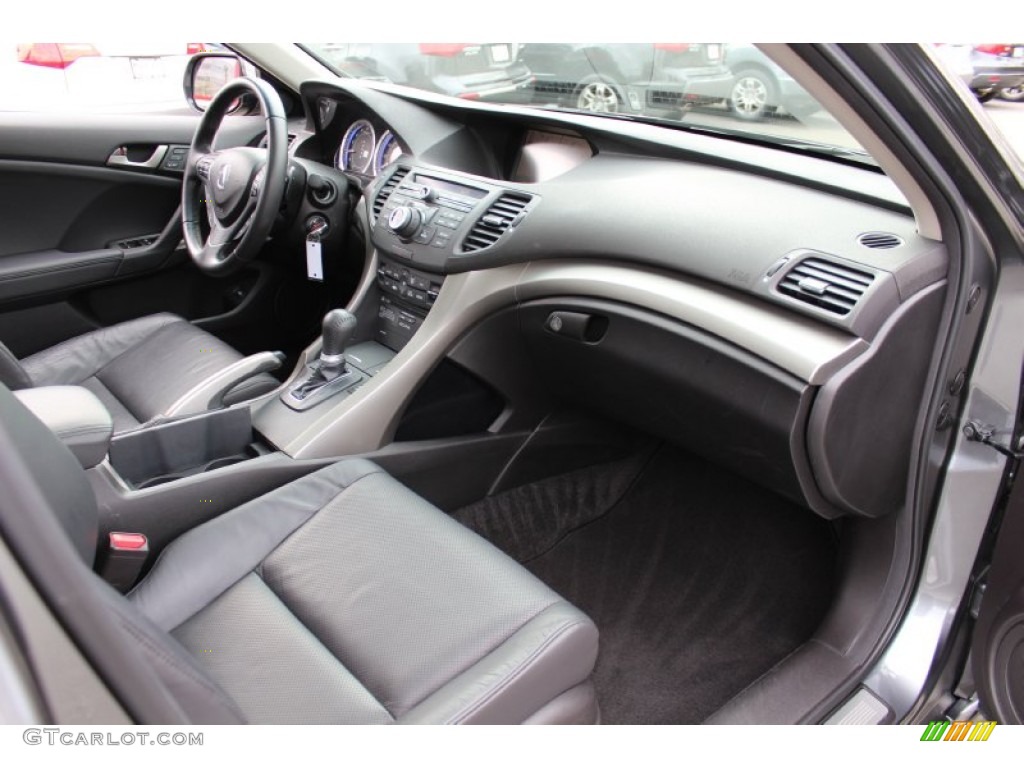 2010 TSX V6 Sedan - Polished Metal Metallic / Ebony photo #26