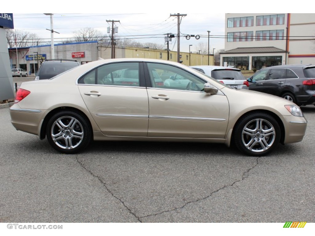 Desert Mist Metallic 2005 Acura RL 3.5 AWD Sedan Exterior Photo #60987775