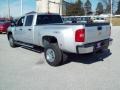 2012 Silver Ice Metallic Chevrolet Silverado 3500HD LT Crew Cab 4x4 Dually  photo #2