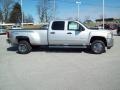 Silver Ice Metallic 2012 Chevrolet Silverado 3500HD LT Crew Cab 4x4 Dually Exterior