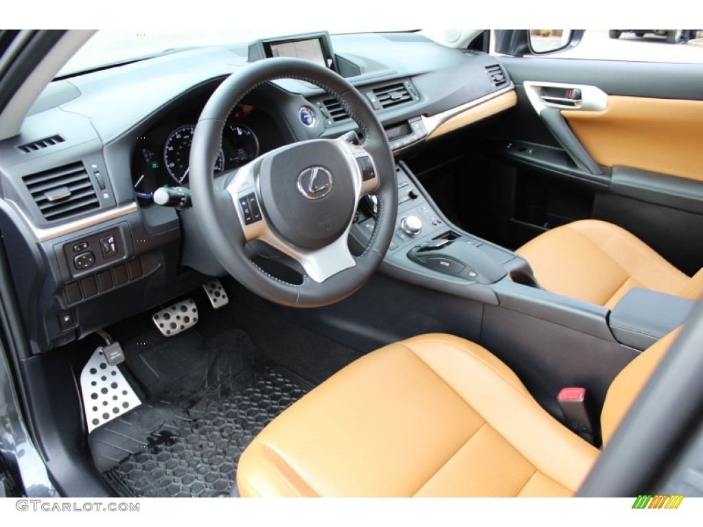 Caramel Interior 2011 Lexus Ct 200h Hybrid Premium Photo