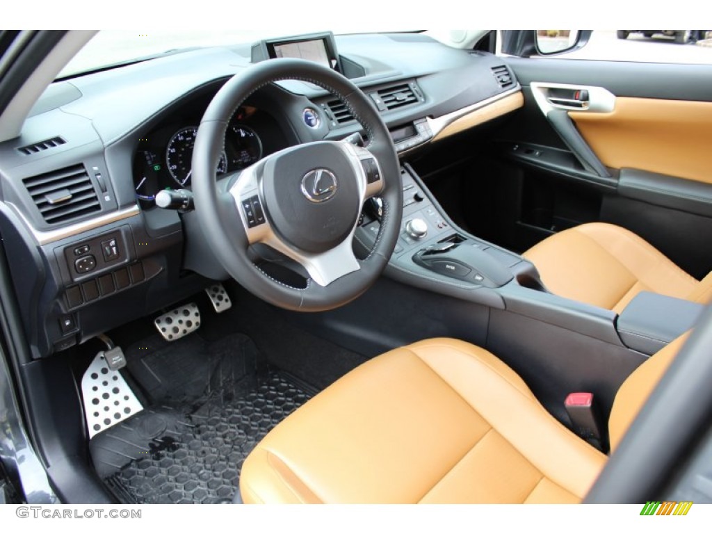 Caramel Interior 2011 Lexus CT 200h Hybrid Premium Photo #60988120