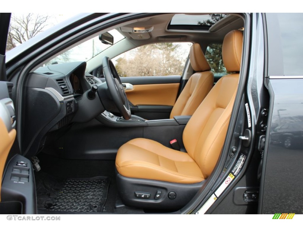 Caramel Interior 2011 Lexus CT 200h Hybrid Premium Photo #60988126