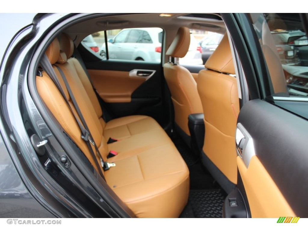 2011 CT 200h Hybrid Premium - Smokey Granite Mica / Caramel photo #24