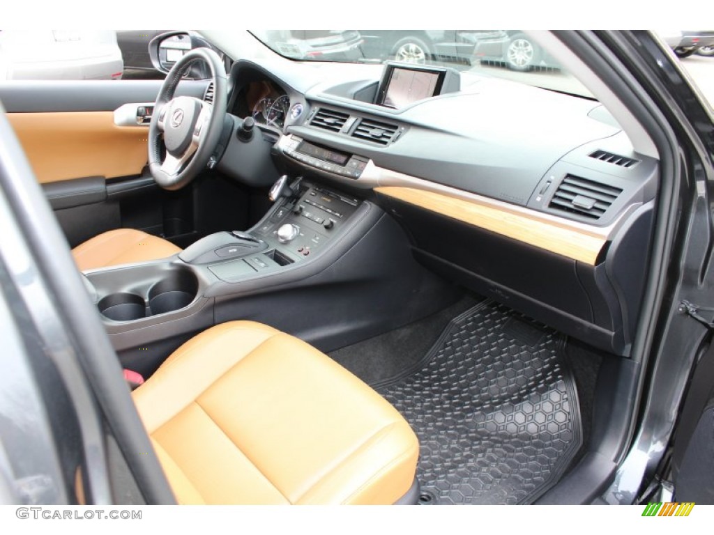 2011 CT 200h Hybrid Premium - Smokey Granite Mica / Caramel photo #26