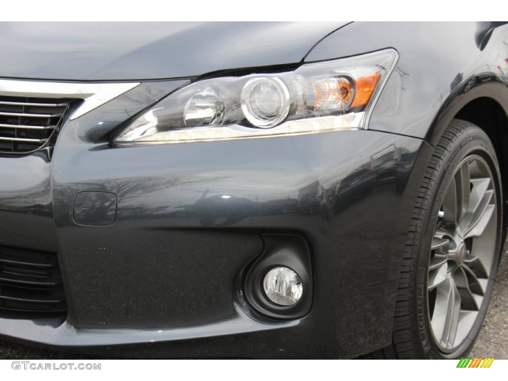 2011 CT 200h Hybrid Premium - Smokey Granite Mica / Caramel photo #30