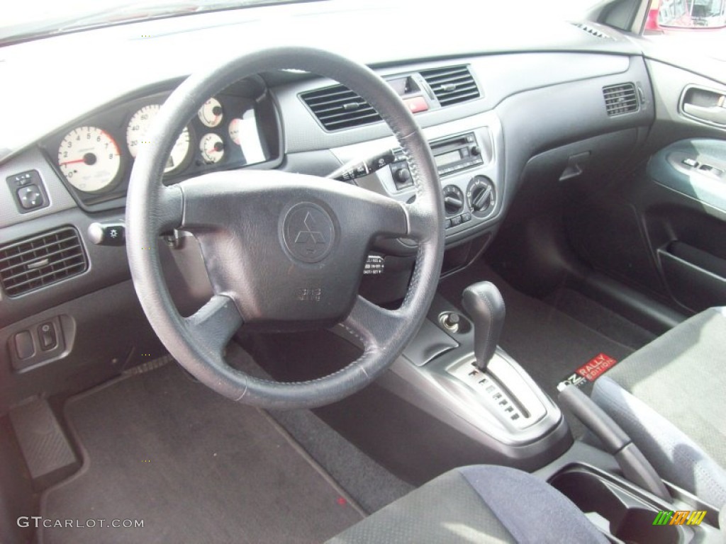 2004 Lancer OZ Rally - Phoenix Red / Black photo #10