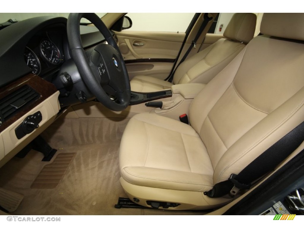 2008 3 Series 335i Sedan - Arctic Metallic / Beige photo #3