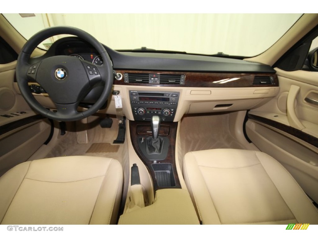 2008 3 Series 335i Sedan - Arctic Metallic / Beige photo #4