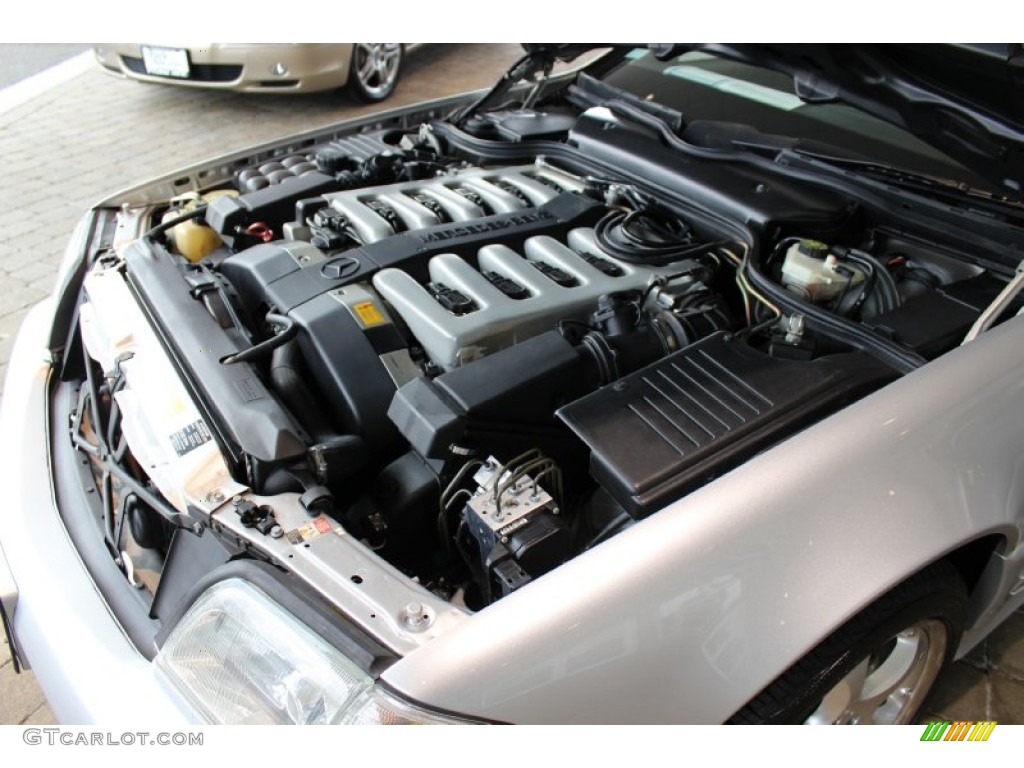 2002 Mercedes-Benz SL 600 Silver Arrow Roadster Engine Photos