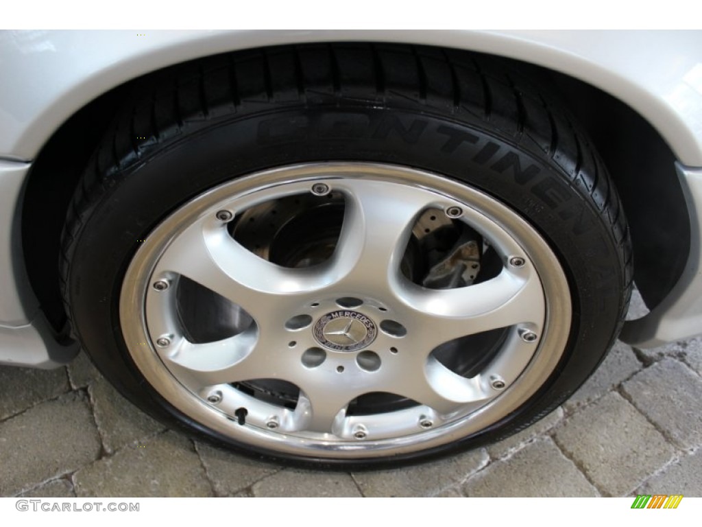 2002 Mercedes-Benz SL 600 Silver Arrow Roadster Wheel Photo #60988825