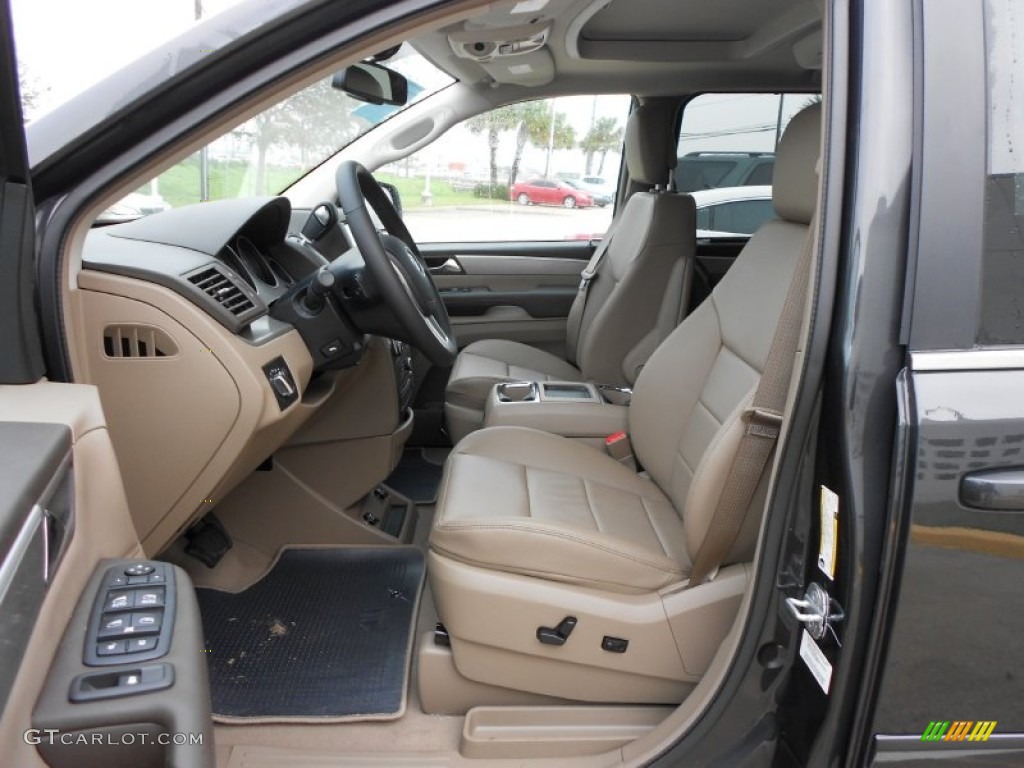 Sierra Sand Interior 2012 Volkswagen Routan SEL Photo #60988873