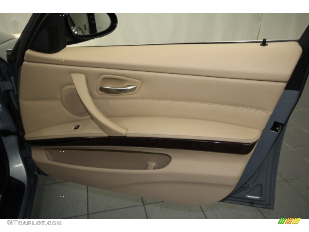 2008 3 Series 335i Sedan - Arctic Metallic / Beige photo #35