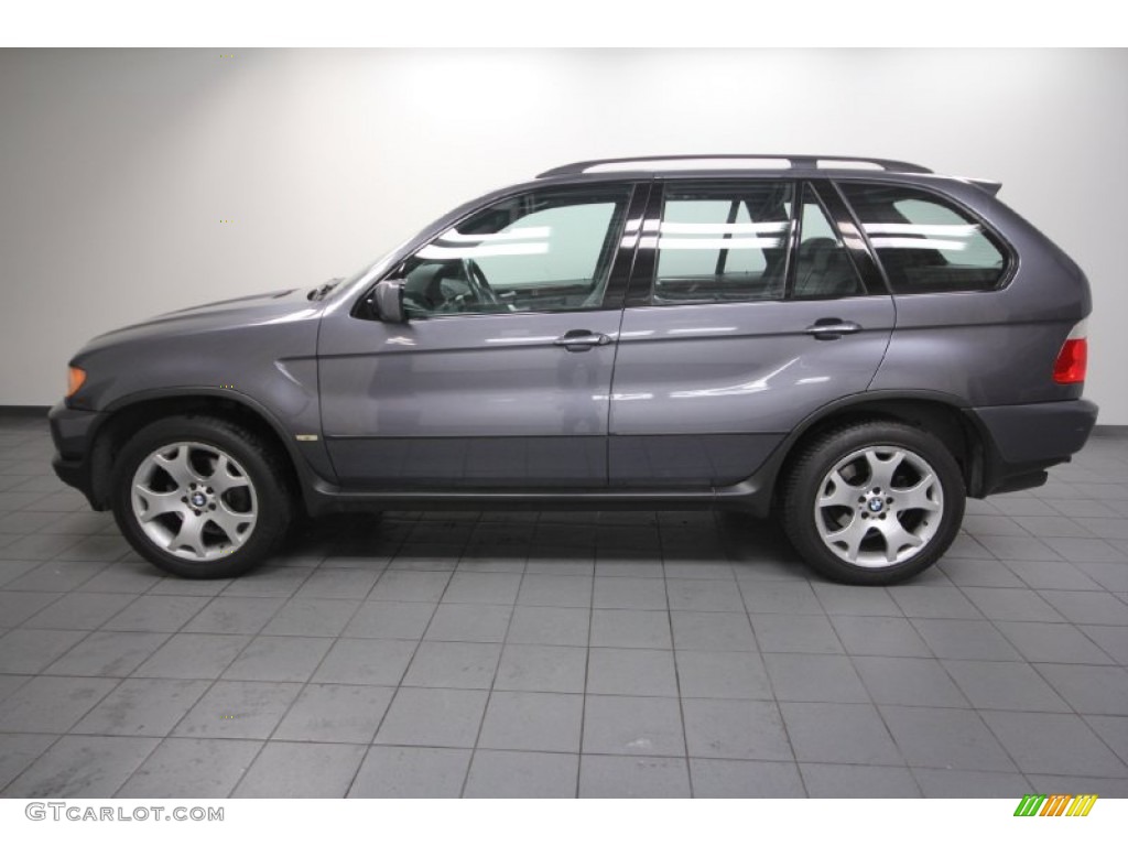 Steel Grey Metallic 2002 BMW X5 4.4i Exterior Photo #60990668