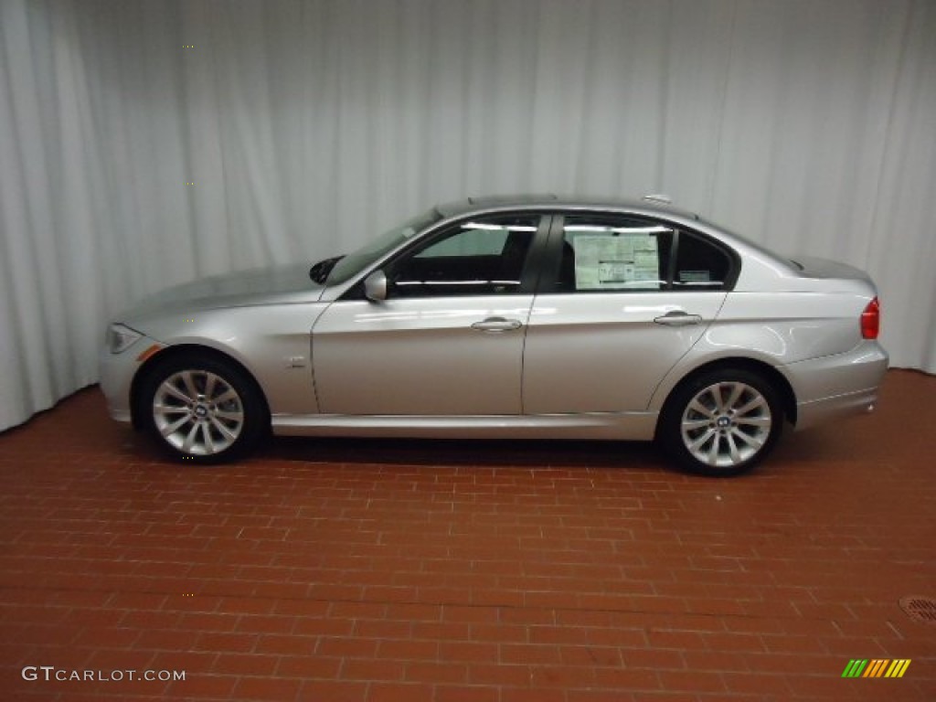 2011 3 Series 328i xDrive Sedan - Titanium Silver Metallic / Black photo #4