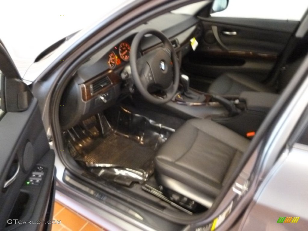 2011 3 Series 328i xDrive Sedan - Space Gray Metallic / Black photo #8