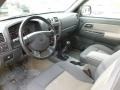 Pewter 2004 GMC Canyon SLE Extended Cab 4x4 Interior Color