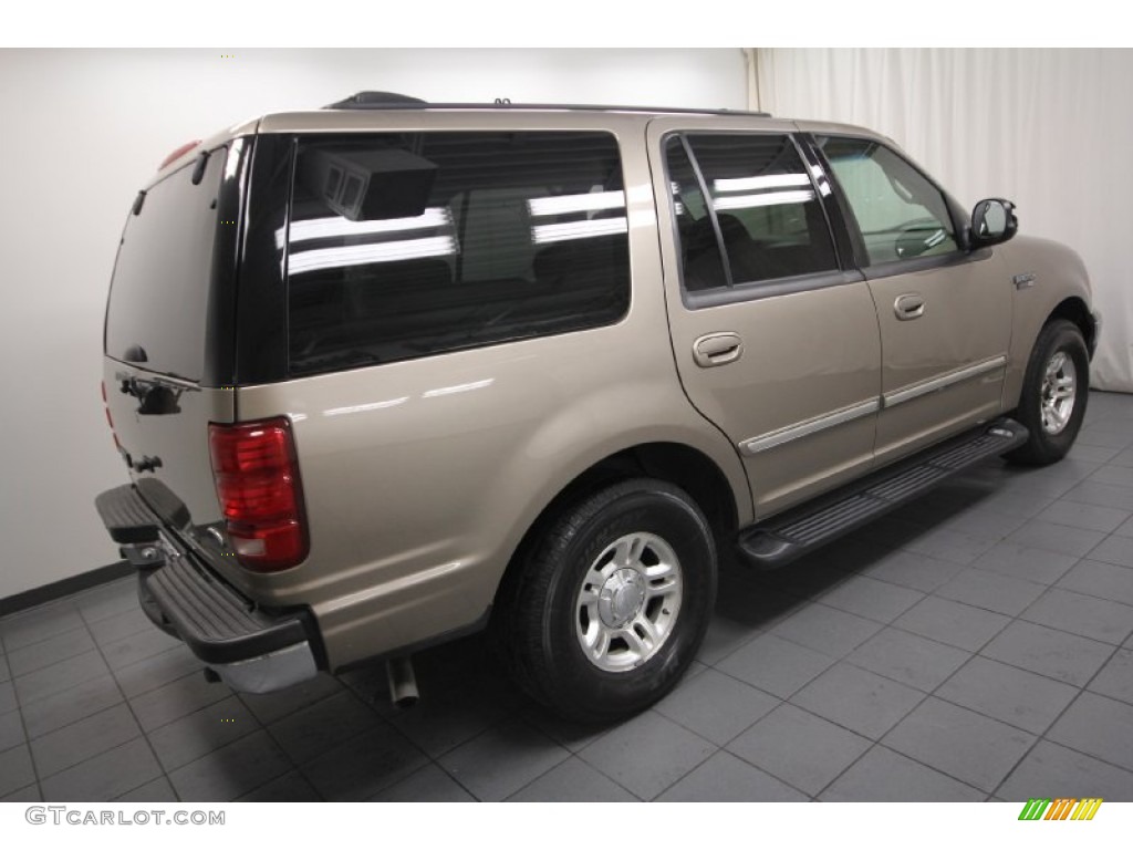 2001 Expedition XLT - Arizona Beige Metallic / Medium Parchment photo #12