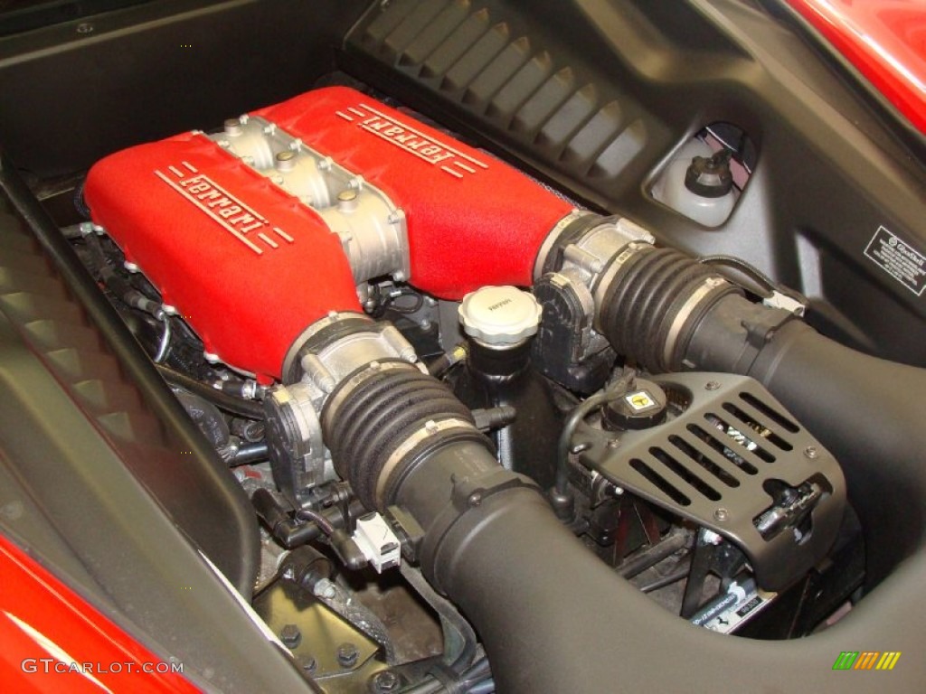 2011 Ferrari 458 Italia 4.5 Liter GDI DOHC 32-Valve VVT V8 Engine Photo #60992382