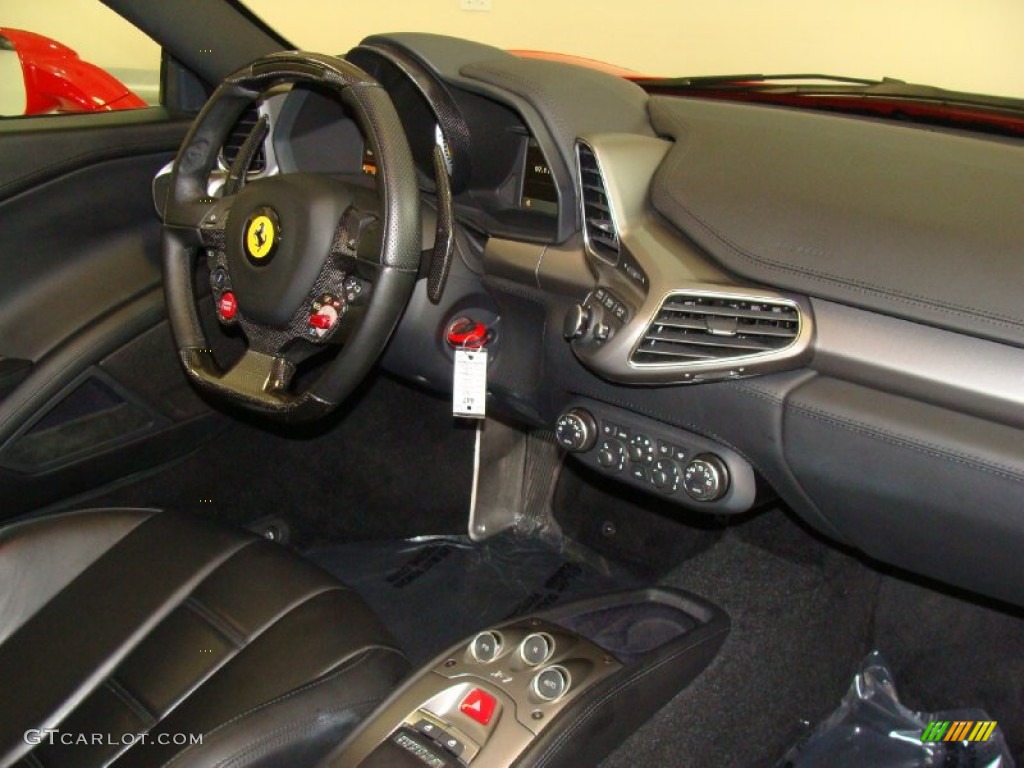 2011 Ferrari 458 Italia Nero (Black) Dashboard Photo #60992421