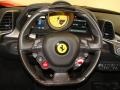 2011 Ferrari 458 Nero (Black) Interior Steering Wheel Photo