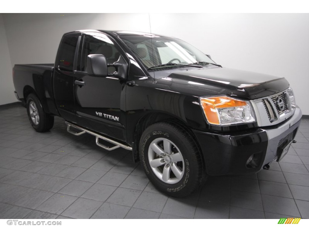 Galaxy Black Nissan Titan