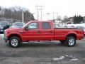 Red - F350 Super Duty XLT Crew Cab 4x4 Photo No. 5