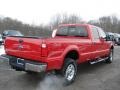 Red - F350 Super Duty XLT Crew Cab 4x4 Photo No. 8