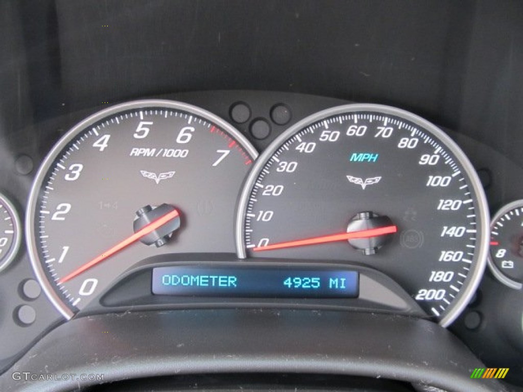 2011 Chevrolet Corvette Coupe Gauges Photo #60993037