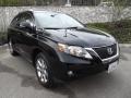 2010 Obsidian Black Lexus RX 350  photo #1