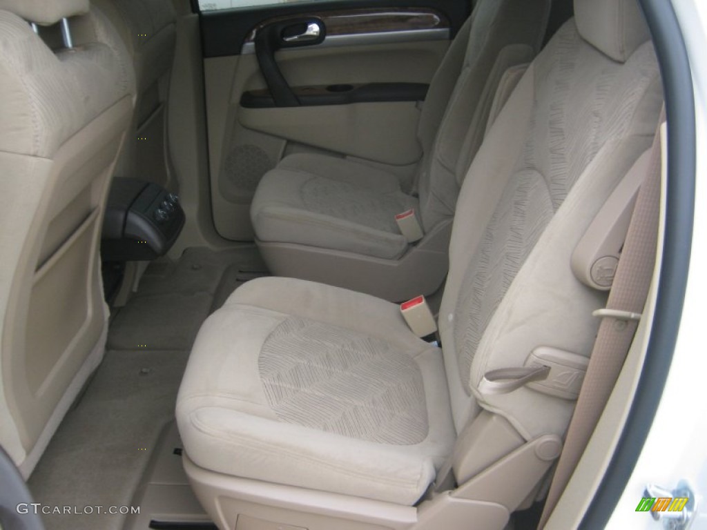 2012 Enclave FWD - White Diamond Tricoat / Cashmere photo #14