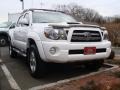 2010 Super White Toyota Tacoma V6 SR5 TRD Sport Double Cab 4x4  photo #3