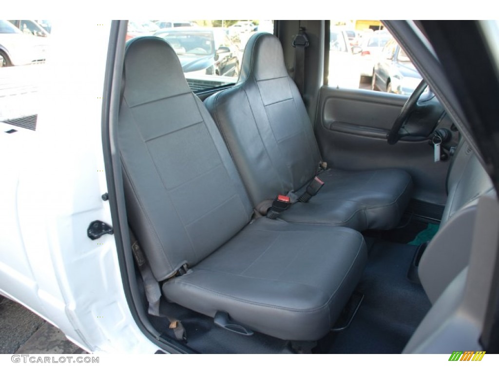 2001 Ranger Regular Cab - Oxford White / Dark Graphite photo #15