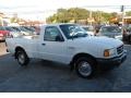 2001 Oxford White Ford Ranger Regular Cab  photo #16