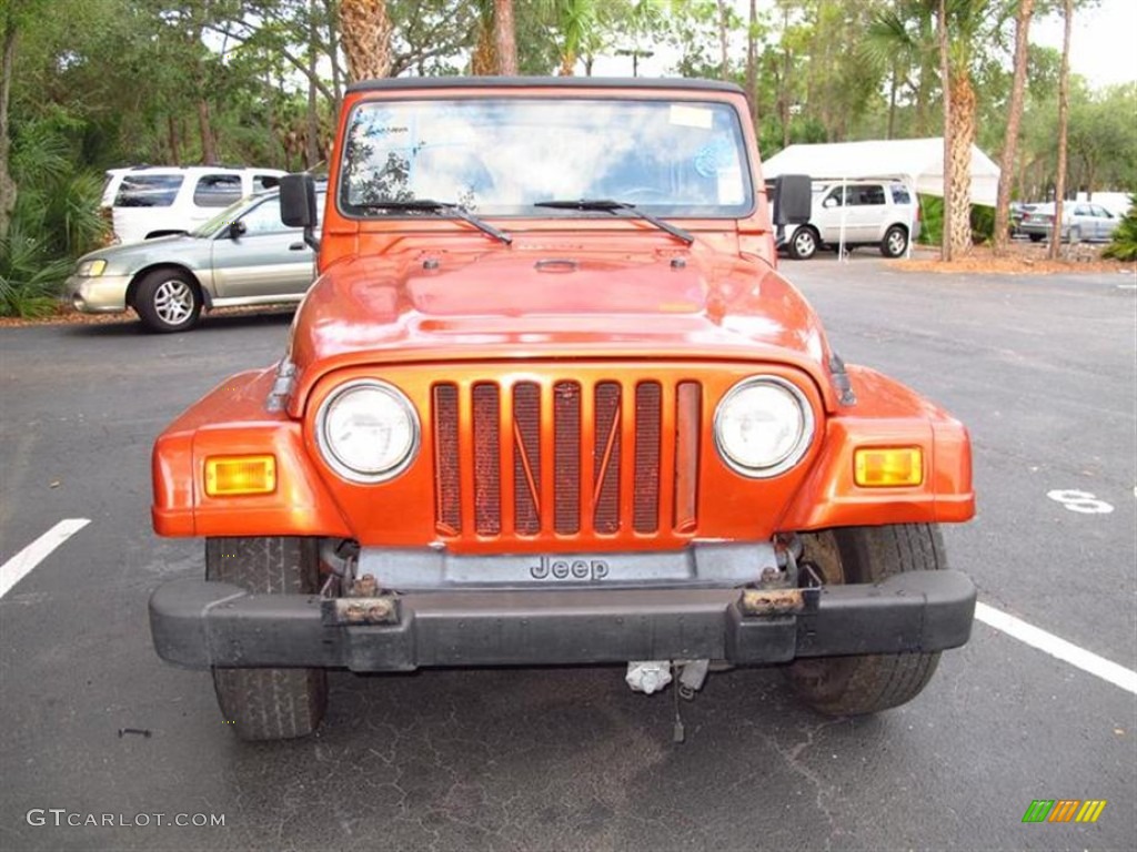 Amber Fire Pearl Jeep Wrangler
