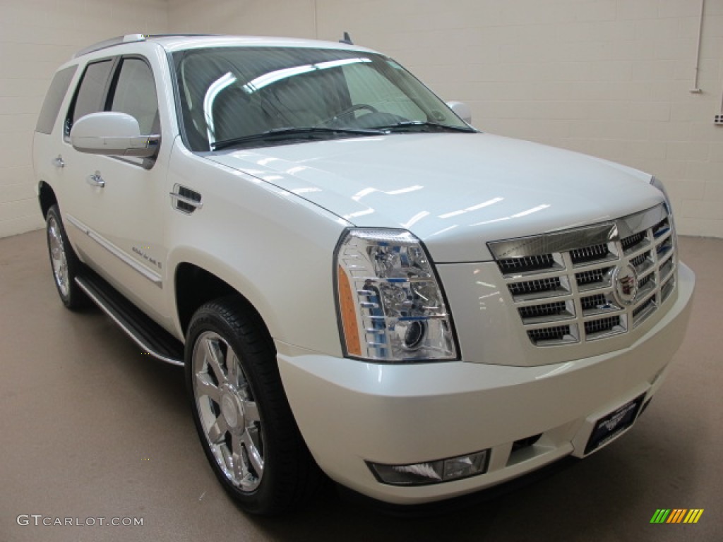 White Diamond 2008 Cadillac Escalade AWD Exterior Photo #60997954