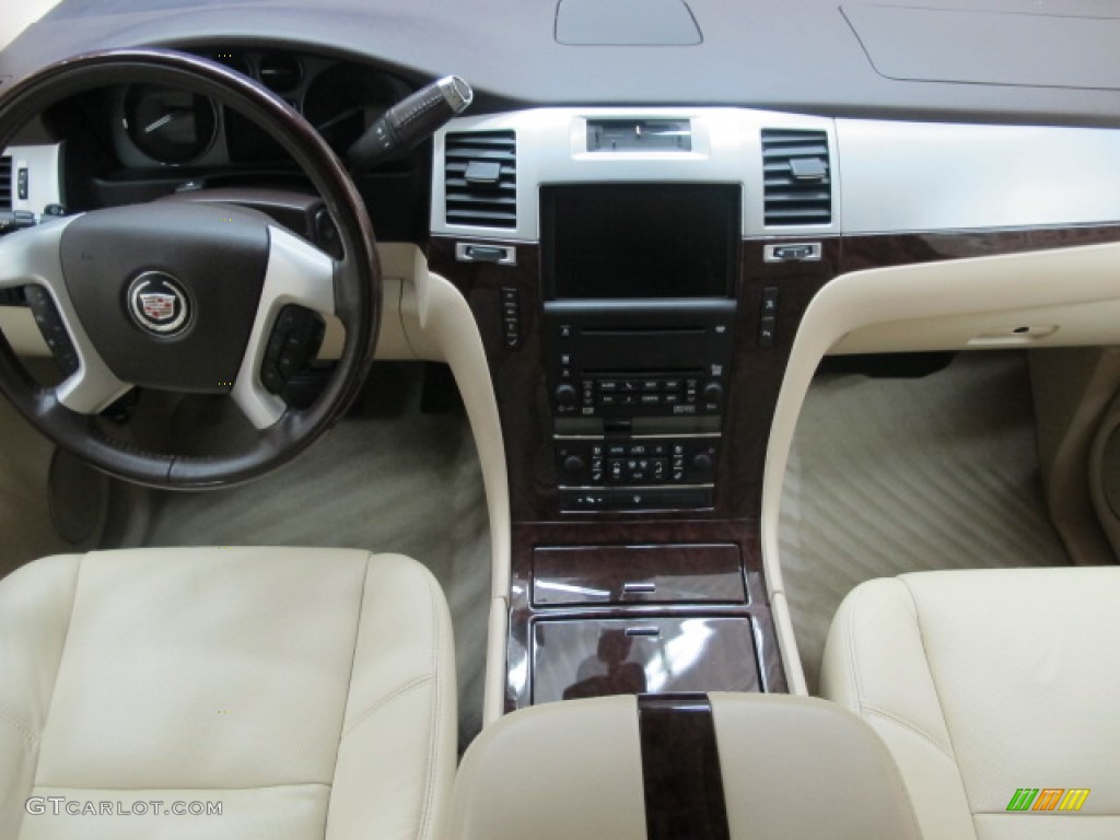 2008 Cadillac Escalade AWD Cocoa/Light Cashmere Dashboard Photo #60998179