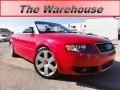 2005 Brilliant Red Audi S4 4.2 quattro Cabriolet  photo #1