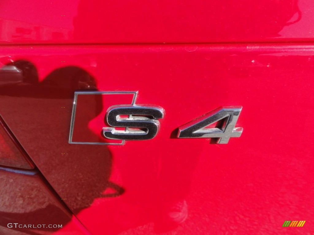 2005 S4 4.2 quattro Cabriolet - Brilliant Red / Silver/Black photo #45