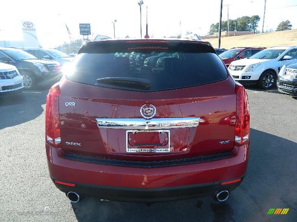 2012 SRX Performance - Crystal Red Tintcoat / Titanium/Ebony photo #4