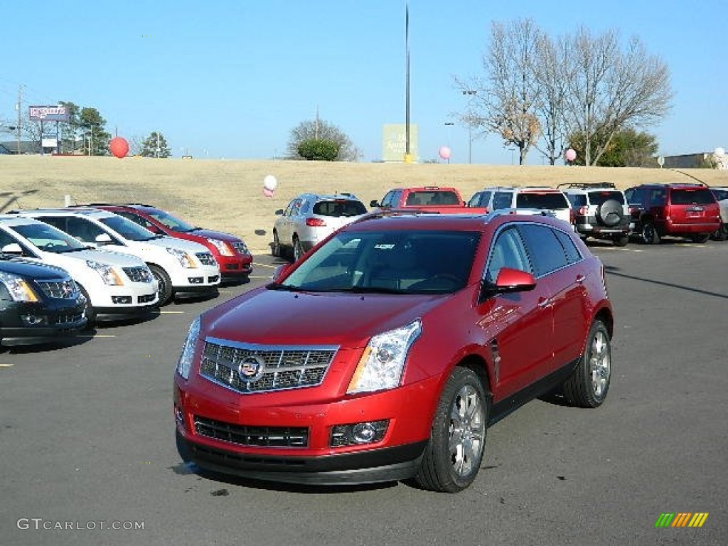 2012 SRX Performance - Crystal Red Tintcoat / Titanium/Ebony photo #7